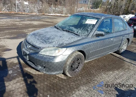 2004 Honda Civic Lx from USA, damaged, VIN 2HGES16574H584523
